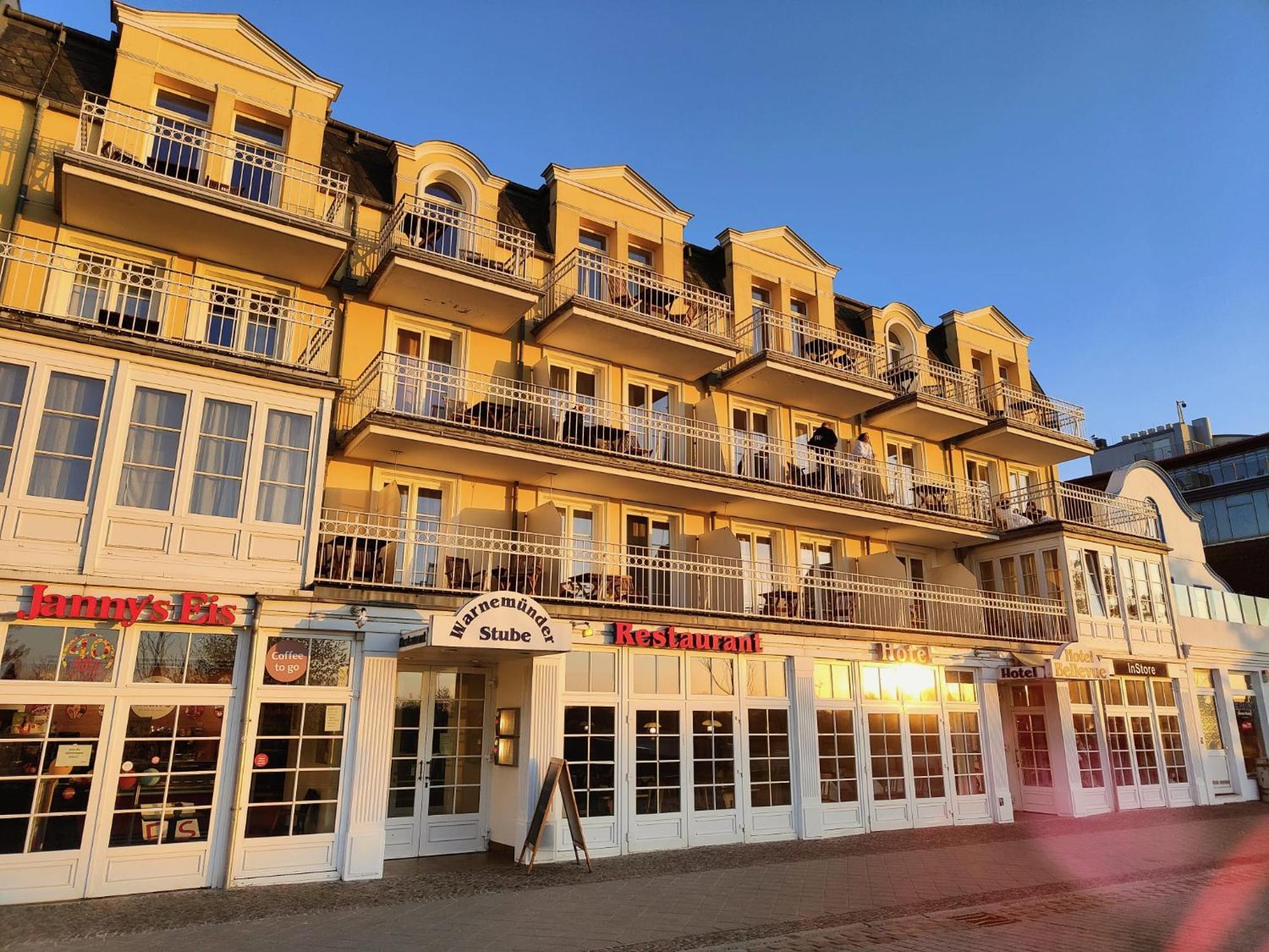 Hotel Bellevue Warnemuende Rostock Exteriör bild