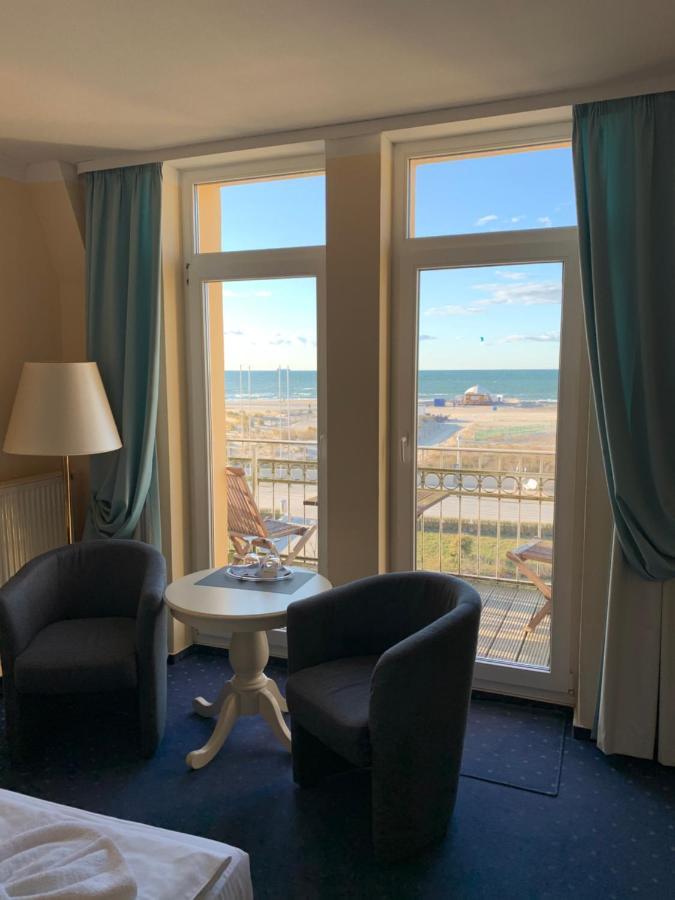 Hotel Bellevue Warnemuende Rostock Exteriör bild